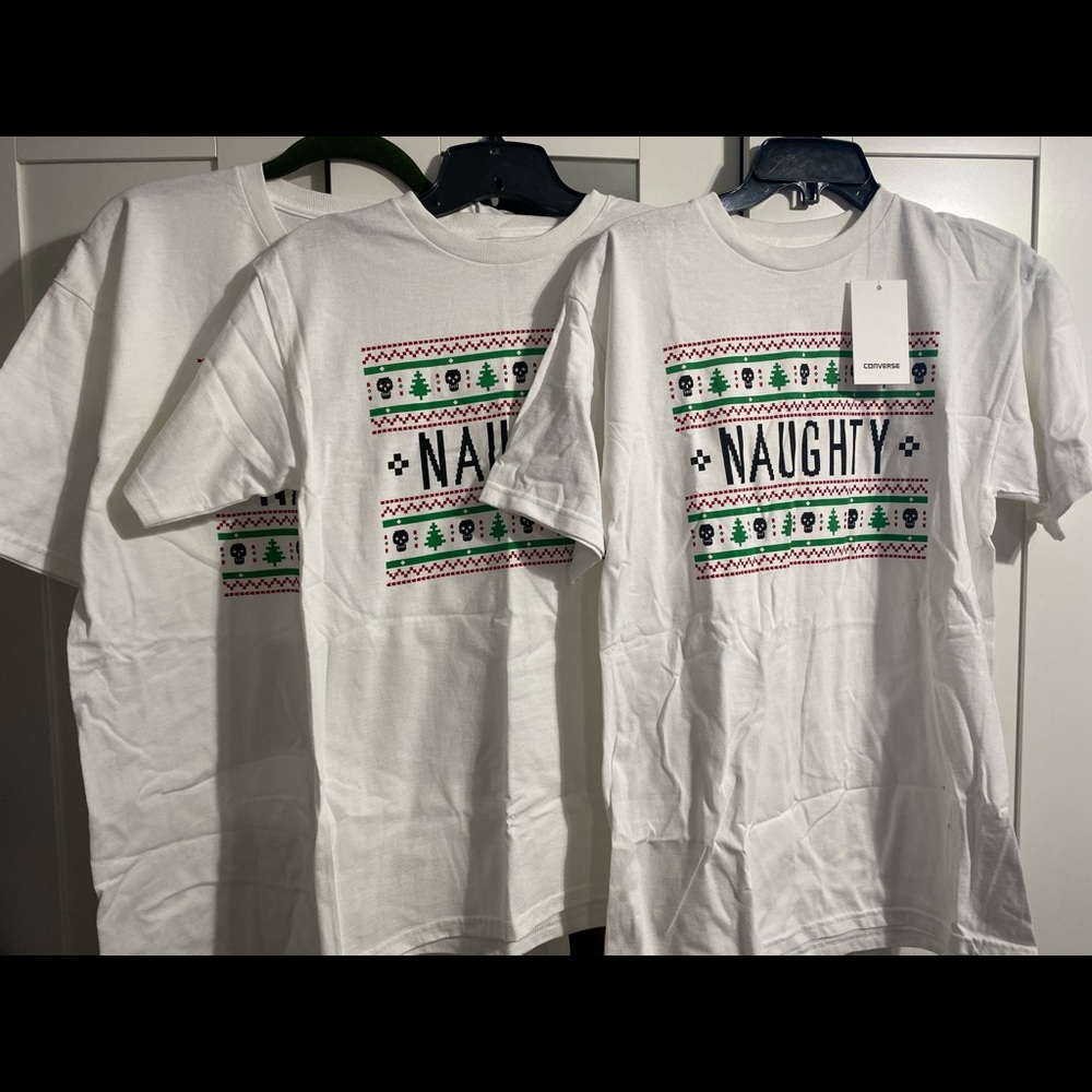 CONVERSE CHRISTMAS FAMILY SHIRTS!